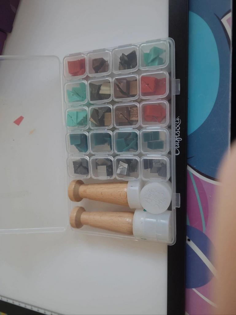 Wax stempel set, Ophalen of Verzenden