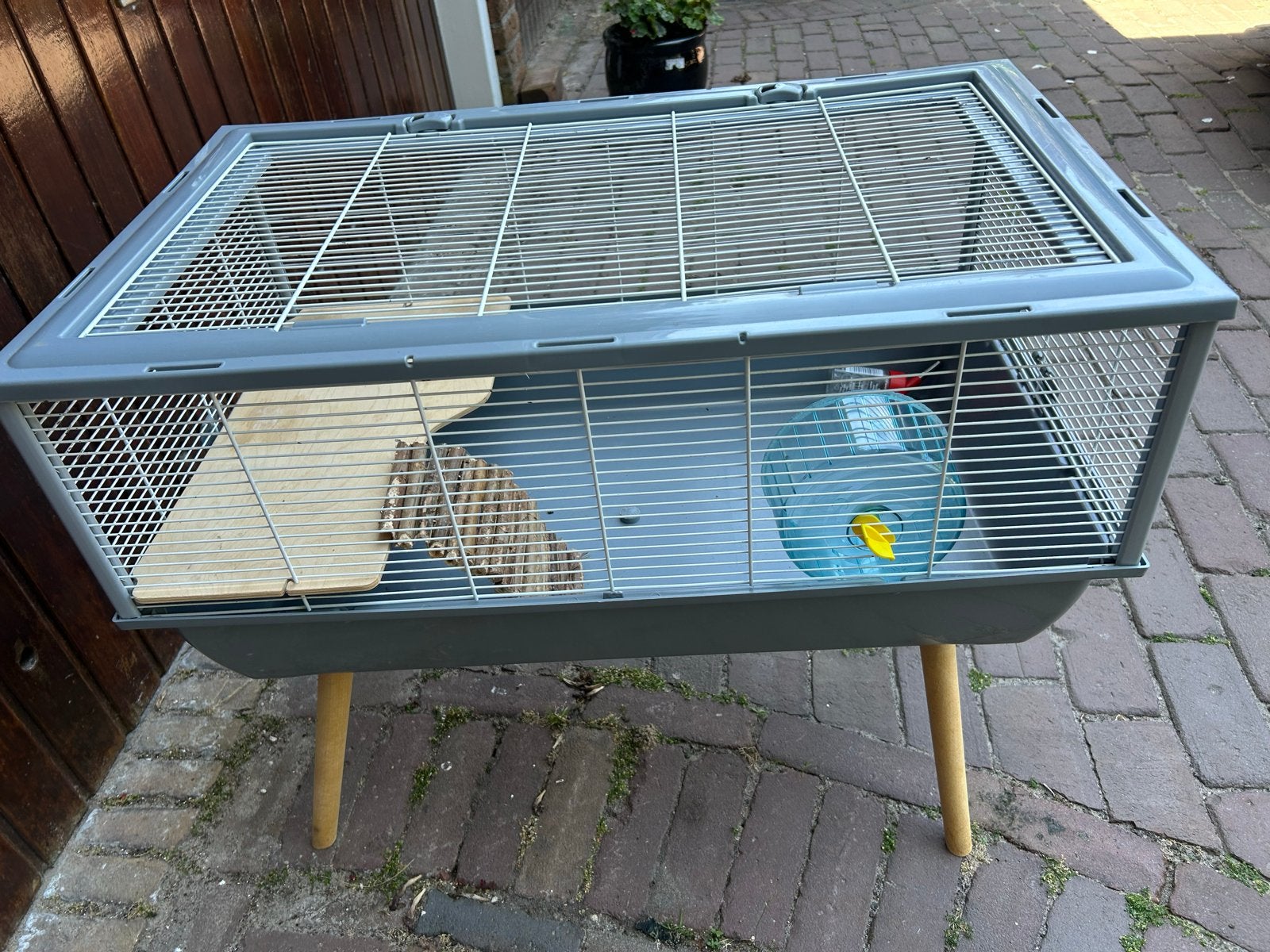 Hamsterkooi op pootjes - in goede staat, Dieren en Toebehoren, Knaagdieren en Konijnen | Hokken en Kooien, Kooi, Gebruikt, Hamster