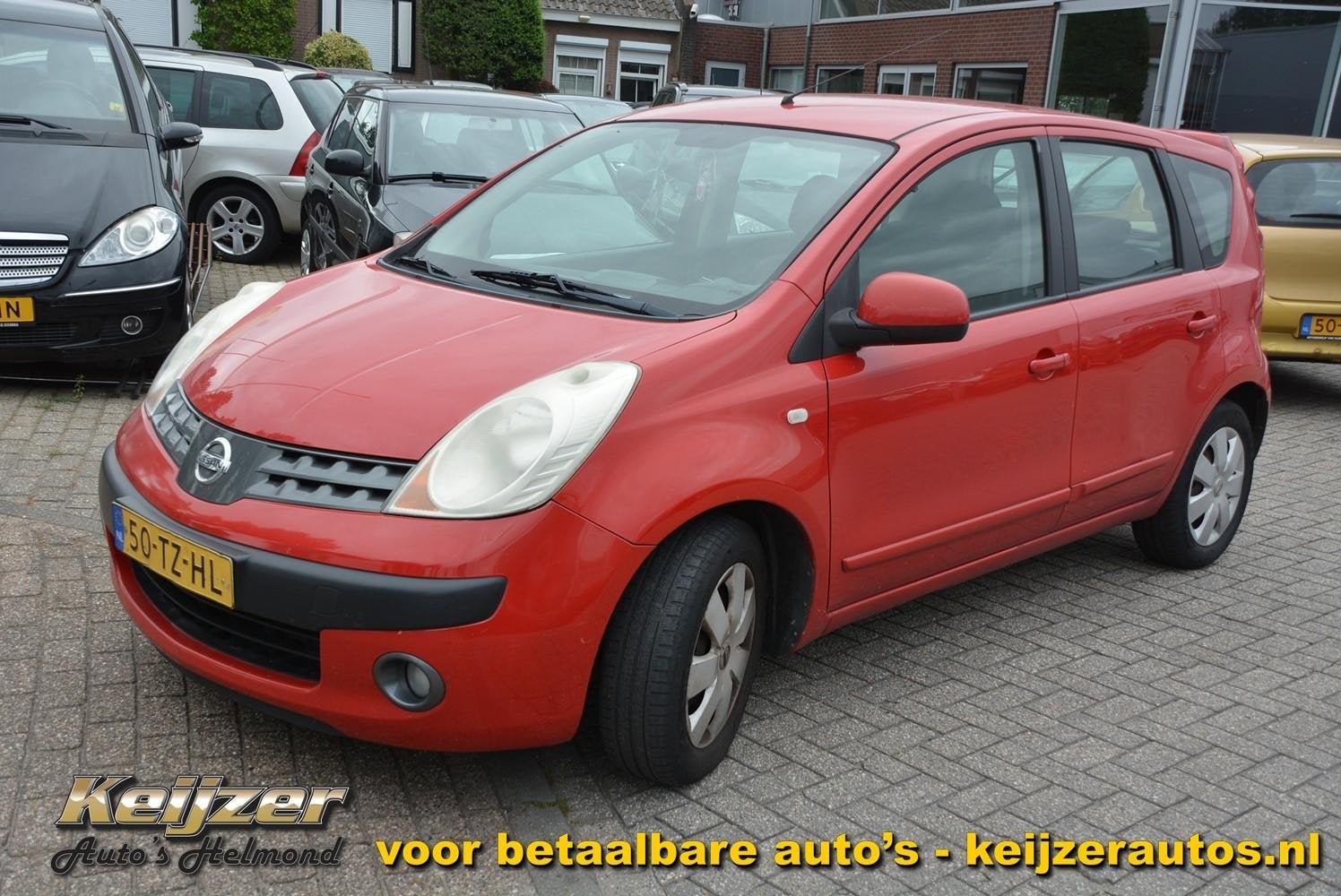 Nissan Note 1.4 First Note Airco, Auto's, Voorwielaandrijving, Stof, 4 cilinders, Automatische klimaatregeling