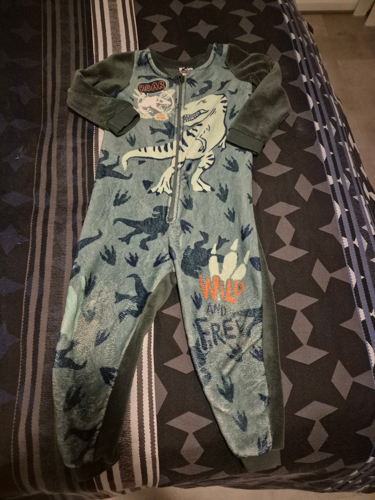 Dinosaurus onesie voor kinderen 4-6 jaar, Ophalen of Verzenden, Gebruikt, Onbekend, Jongen of Meisje