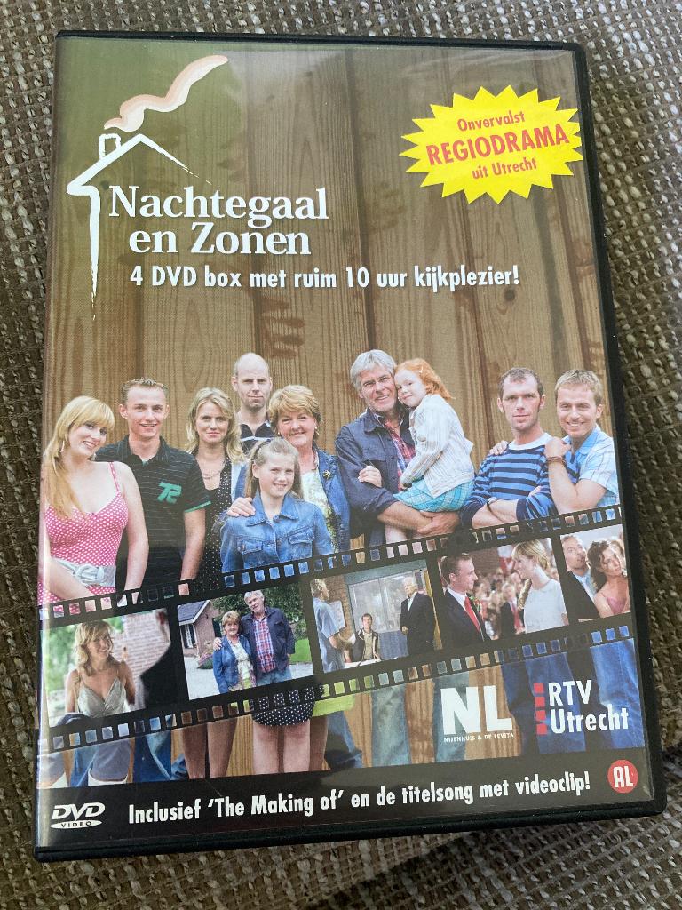 Nachtegaal En Zonen : Regiodrama Uit Utrecht ( 4 dvd box ), Cd's en Dvd's, Alle leeftijden, Ophalen of Verzenden, Zo goed als nieuw
