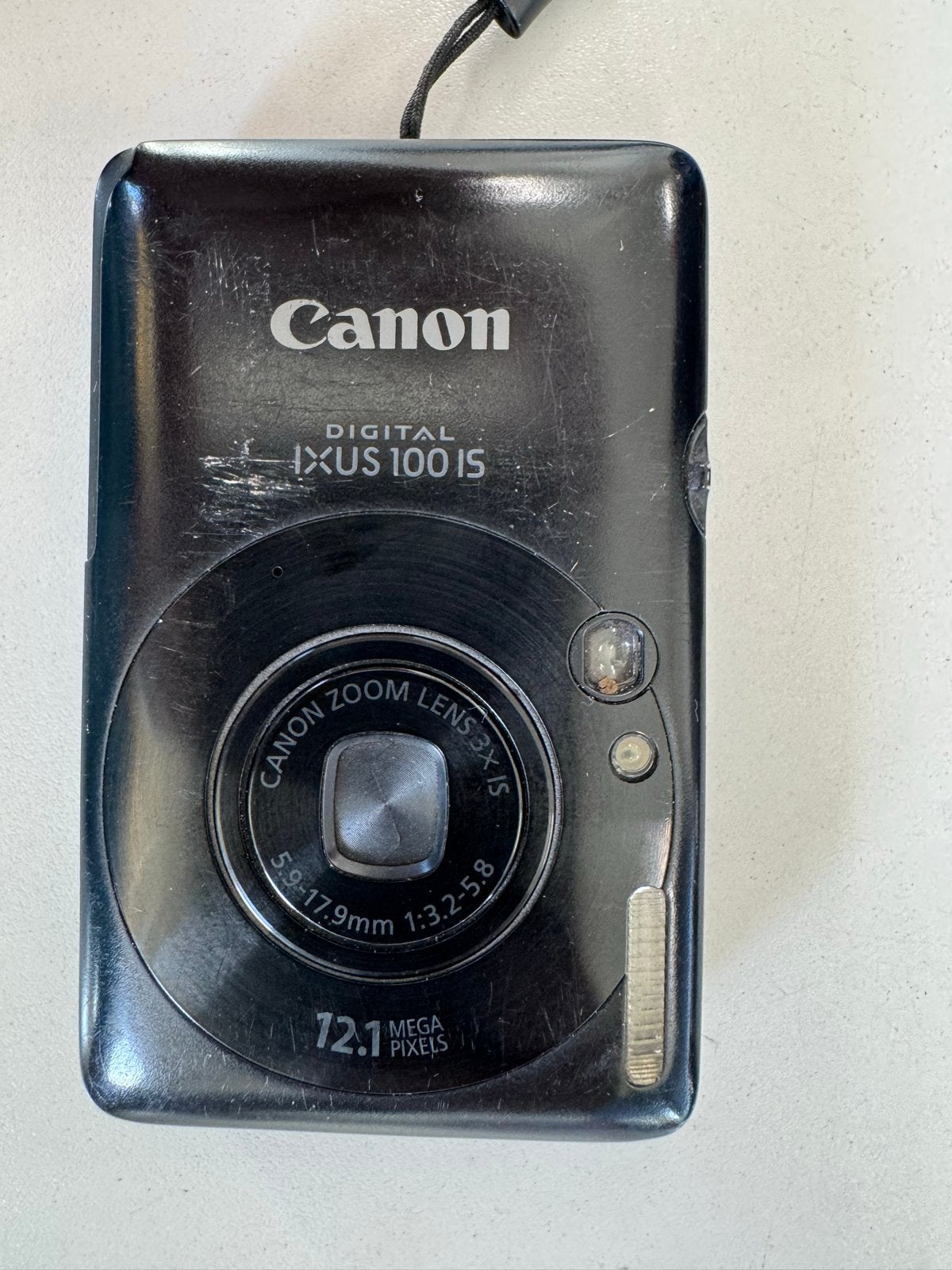 Canon Digital IXUS 100 IS Compact Camera - Zwart, Ophalen, Gebruikt, Canon, Compact