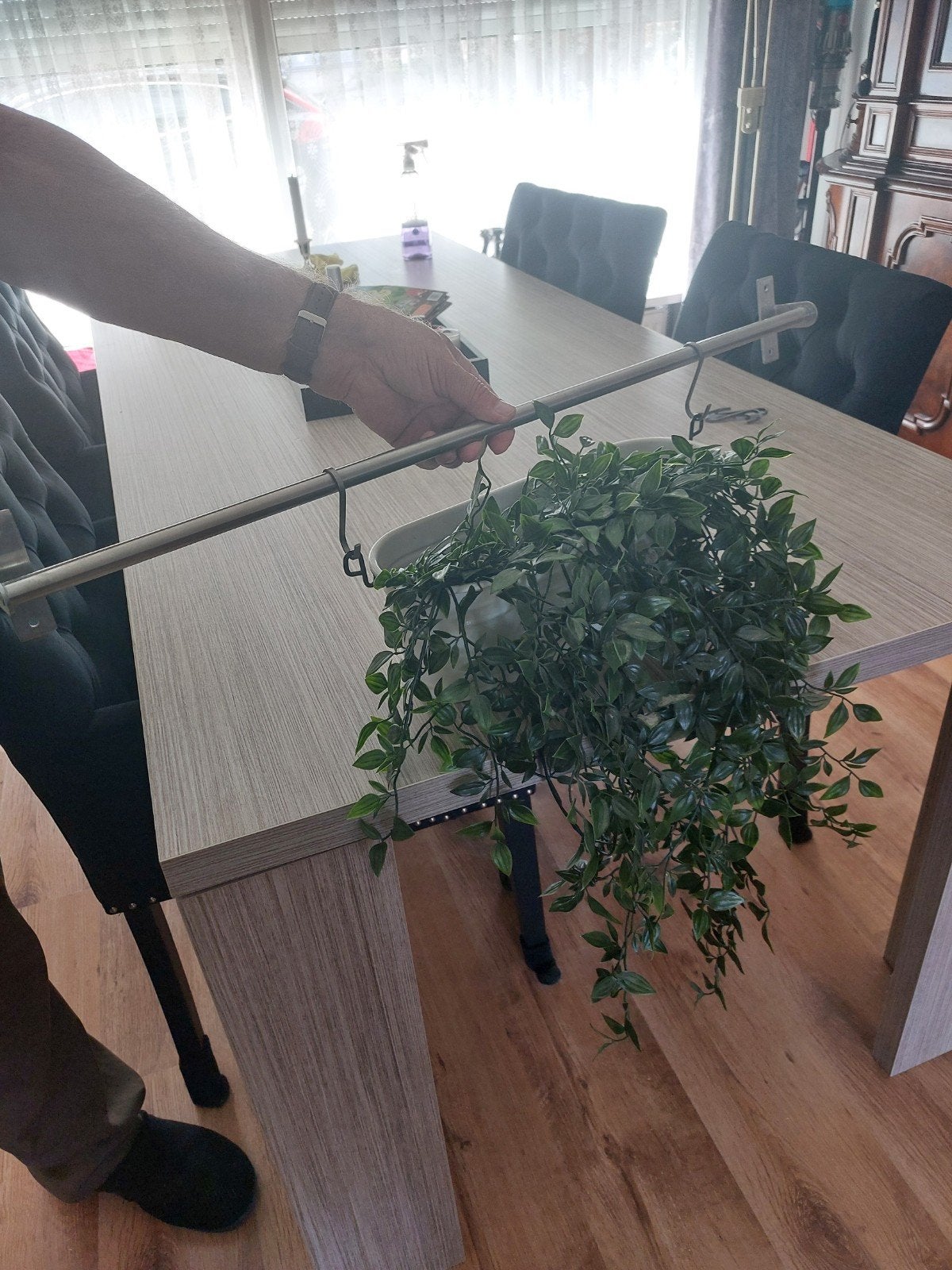 IKEA kunstplanten ophangsysteem met 3 kunstplantjes, Binnen, Kunstplant, Onderhoudsvrij, Ophalen of Verzenden