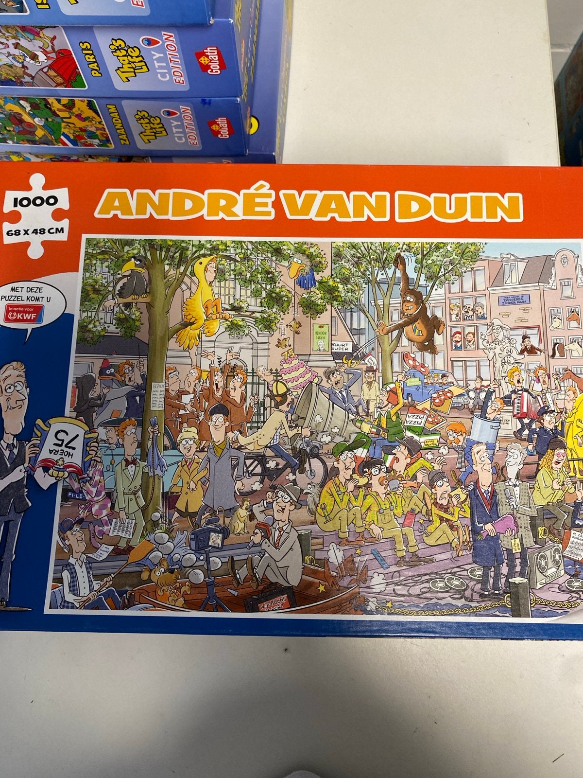 André van Duin Legpuzzel 1000 stukjes, Ophalen of Verzenden, Zo goed als nieuw, Legpuzzel