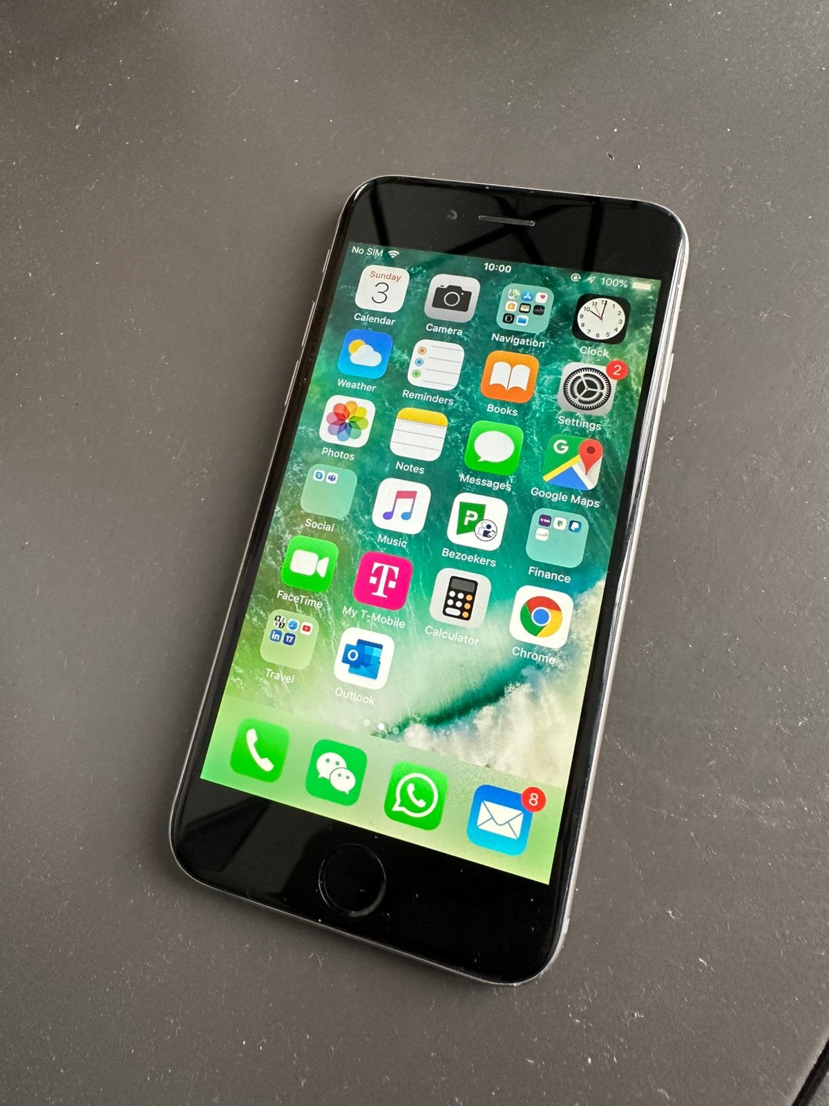 Iphone 6 goed werkend, Ophalen of Verzenden, Zo goed als nieuw, Grijs, 16 GB