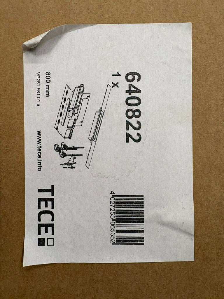 Tece 640822 RVS draingoot, Doe-het-zelf en Verbouw, Sanitair, Zo goed als nieuw, Douche, Rvs, Ophalen