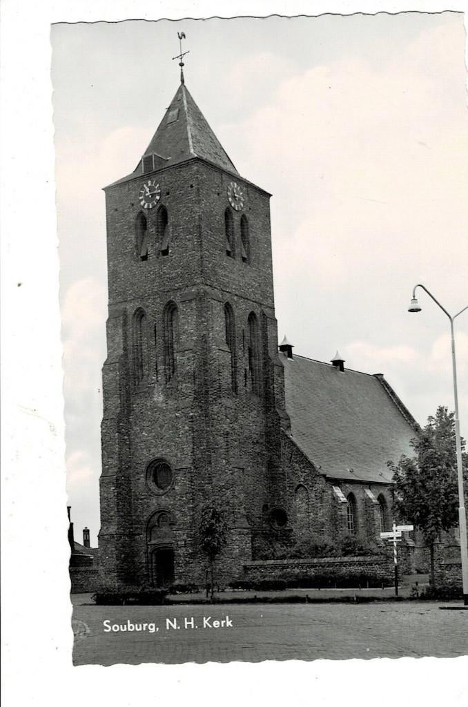 Souburg, Kerk, Ophalen of Verzenden, Ongelopen, Zeeland