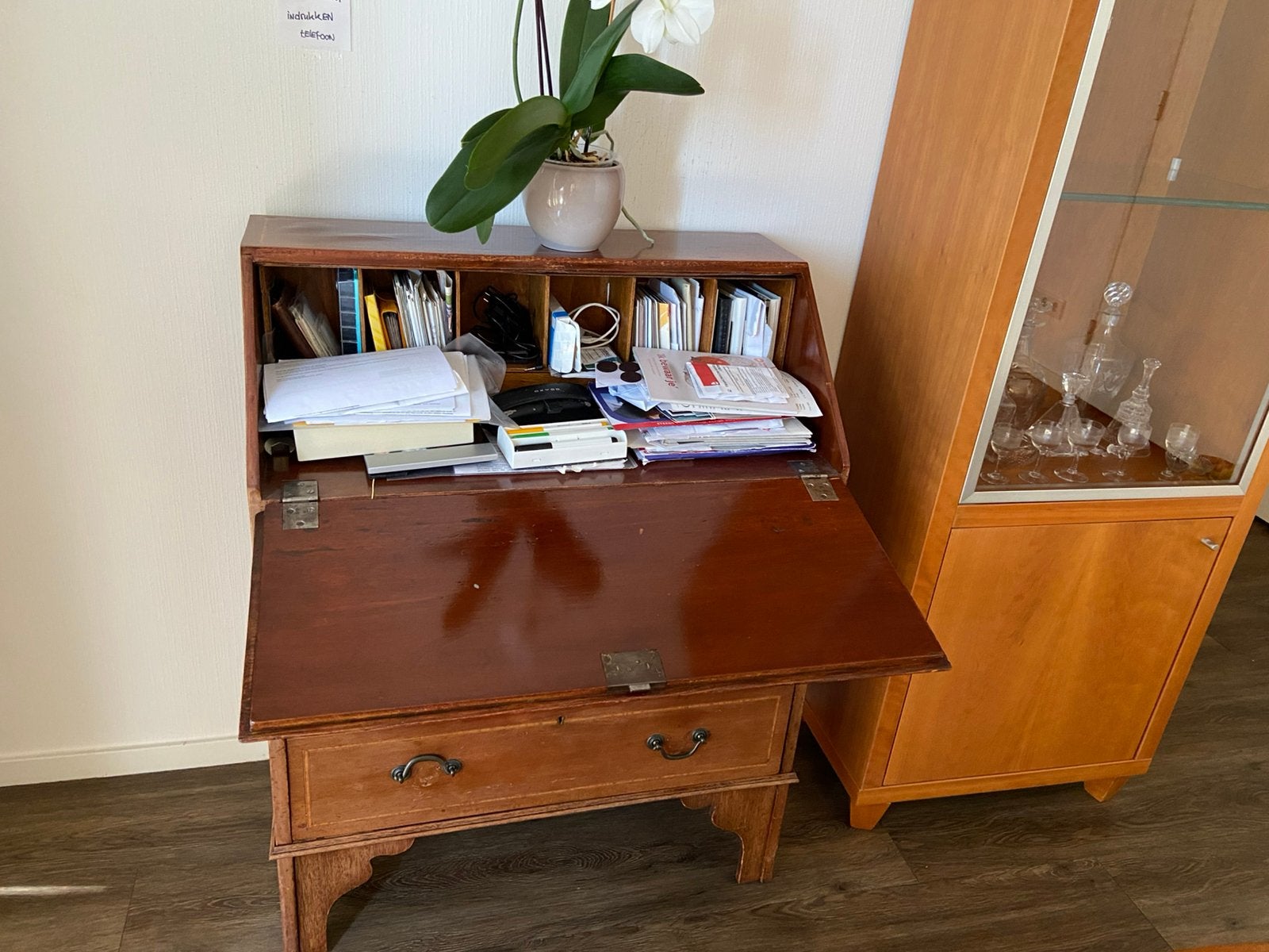 Secretaire ( opknapper), Ophalen, Gebruikt, Antiek