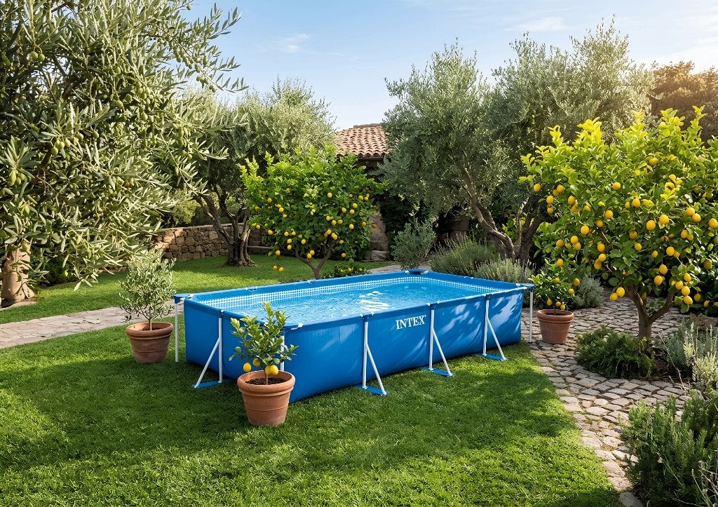 Zwembad | Intex | 4.5 meter | Op voorraad, -, 200 tot 300 cm, -, 80 tot 120 cm