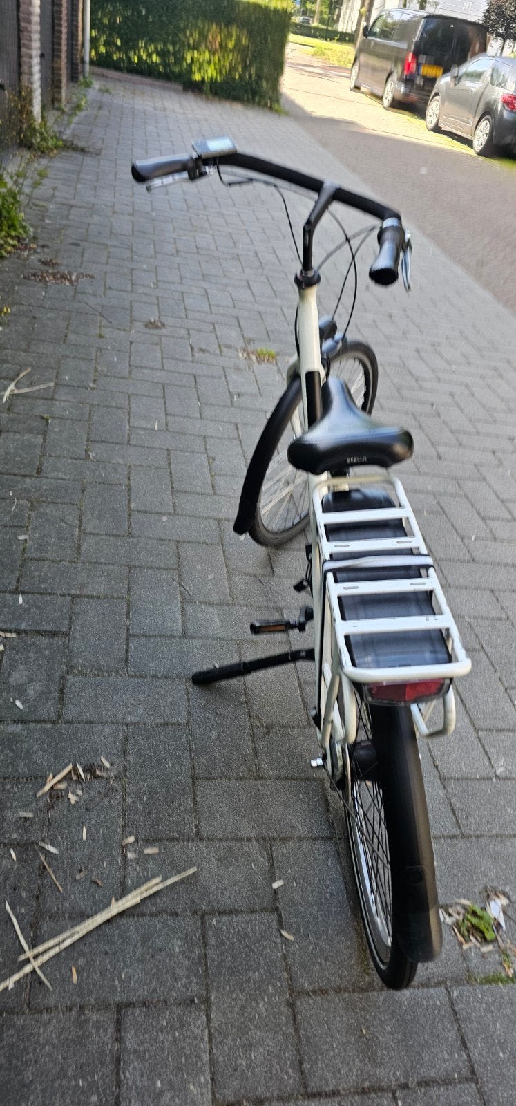 Stella moedersfiets maat 49, 53 tot 56 cm, Versnellingen, Zo goed als nieuw, Trommelrem