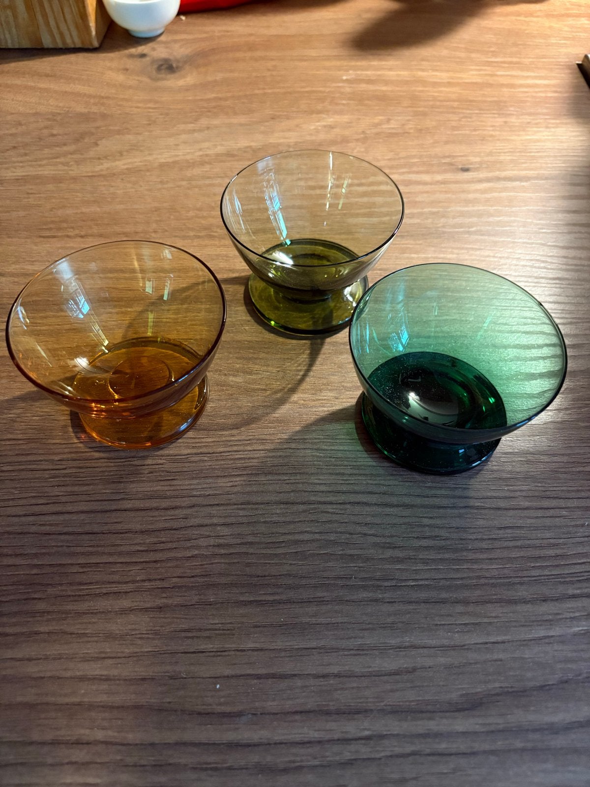 Max Verboeket Kristalunie Glaswerk - Set van 3 Schalen, Ophalen