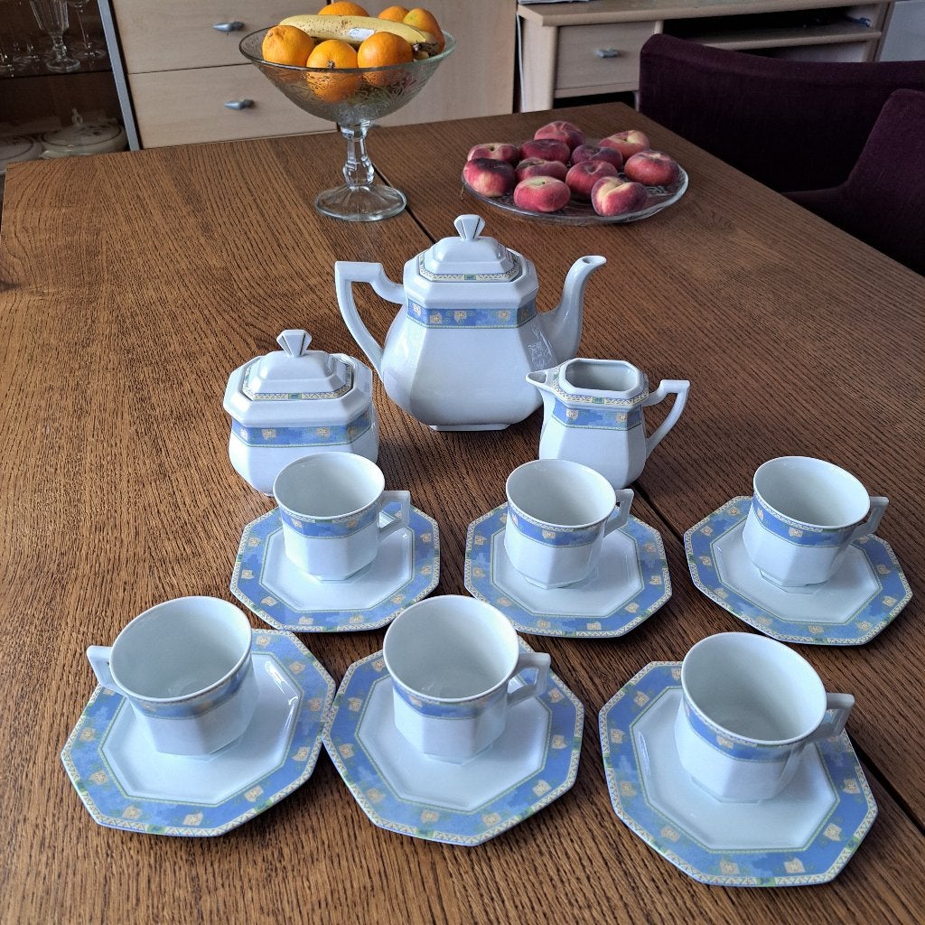 Limoges Médard de Noblat vintage theeserviesset, Ophalen of Verzenden