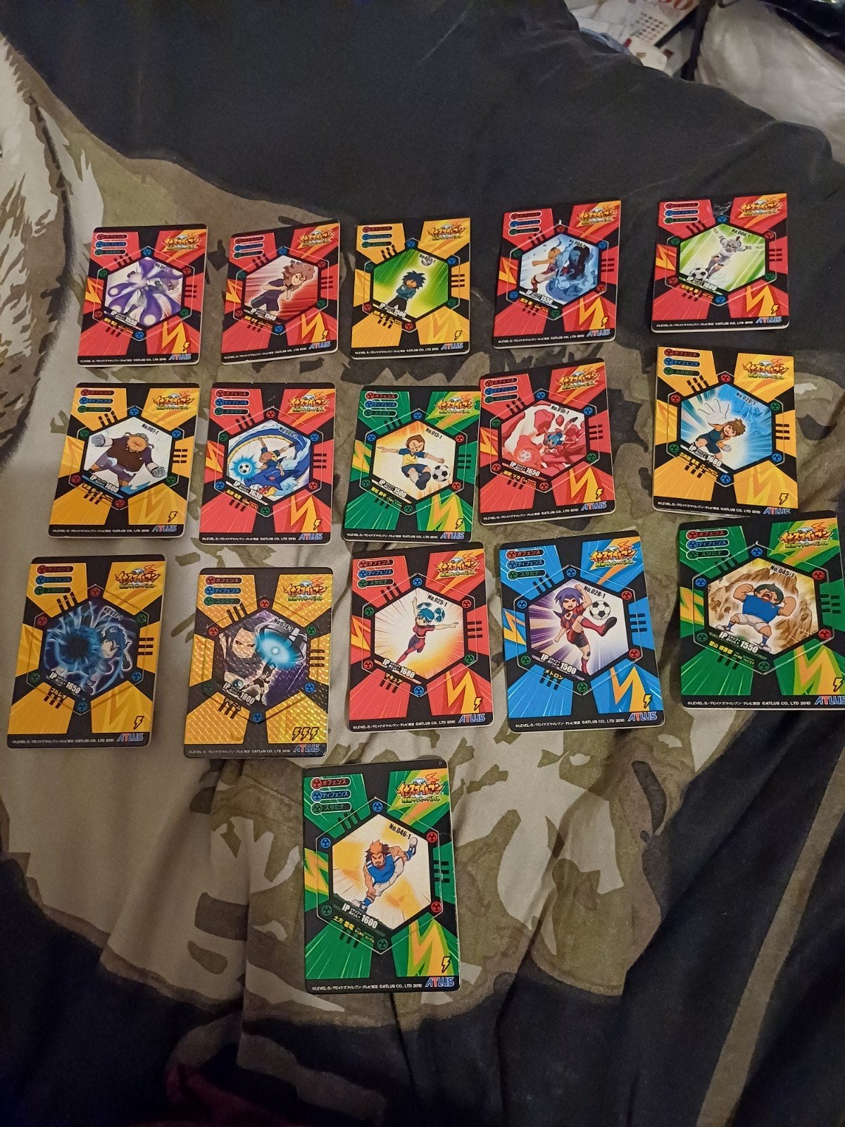 Inazuma Eleven Trading Card Pogs set pt. 1,, Verzamelen, Ophalen of Verzenden, Adventure, Losse flippo's