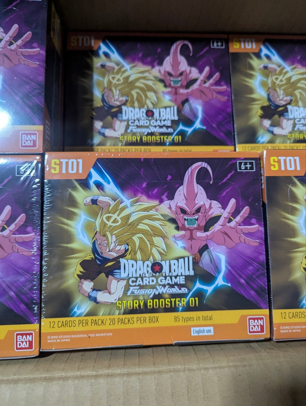 Dragon Ball - Story Booster 01 Booster Box - nog 10st over, Ophalen of Verzenden