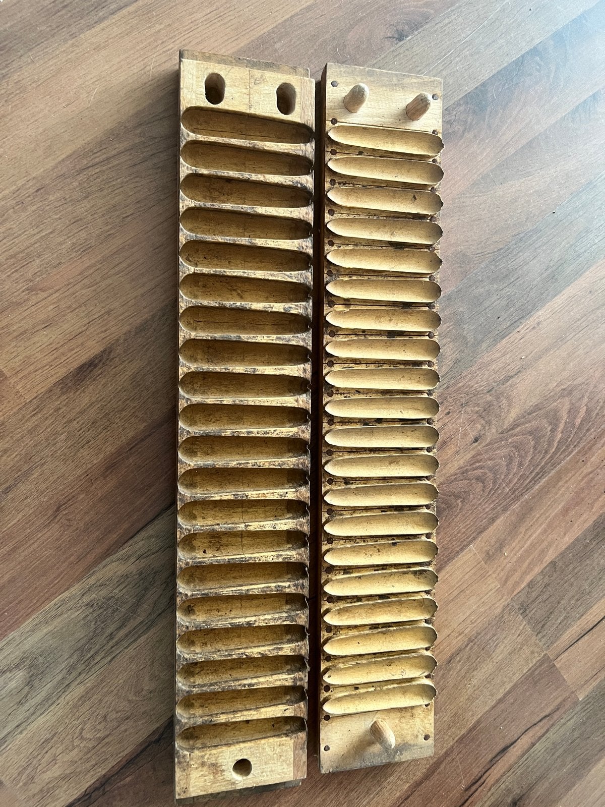 Antieke sigarenmal - Houten sigarenpers, Ophalen