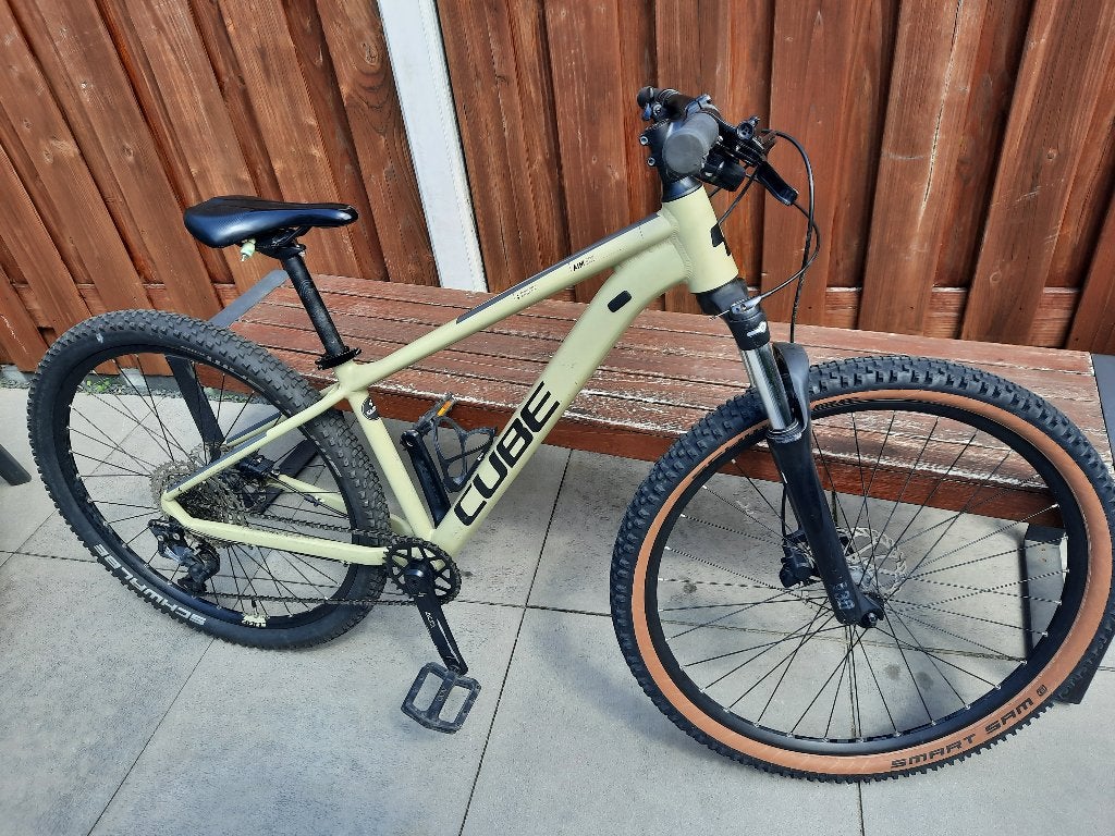 Cube Aim Ex (maat S, kleur Dessert) Mountainbike, Ophalen, Gebruikt, Heren, Overige merken