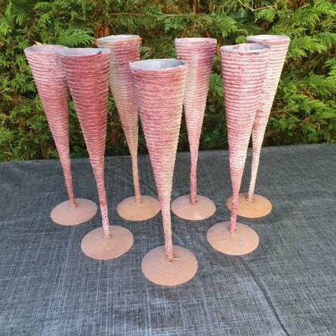Champagne flute decoratie, Ophalen of Verzenden, Nieuw