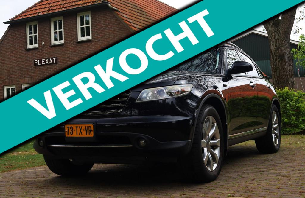 Infiniti FX 35 Aut. | Schuif-Kanteldak | Bose Sound | Origin, Auto's, Infiniti, Automaat, Zwart, Bedrijf, 8 km/l