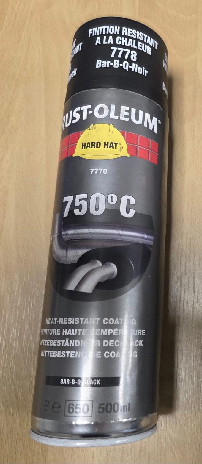 GEZOCHT: RUST-OLEUM 7778 BAR-B-Q-BLACK, Zwart, Nieuw, Ophalen of Verzenden, Verf
