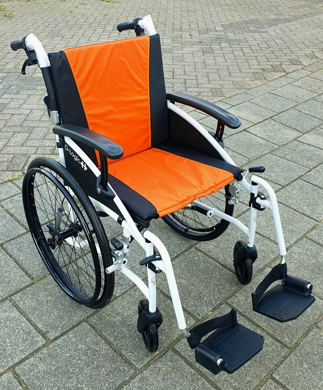 Lichtgewicht rolstoel inklapbaar merk Excel G-logic NIEUW, Excel G-logic, Nieuw, Duwrolstoel, Excel G-logic
