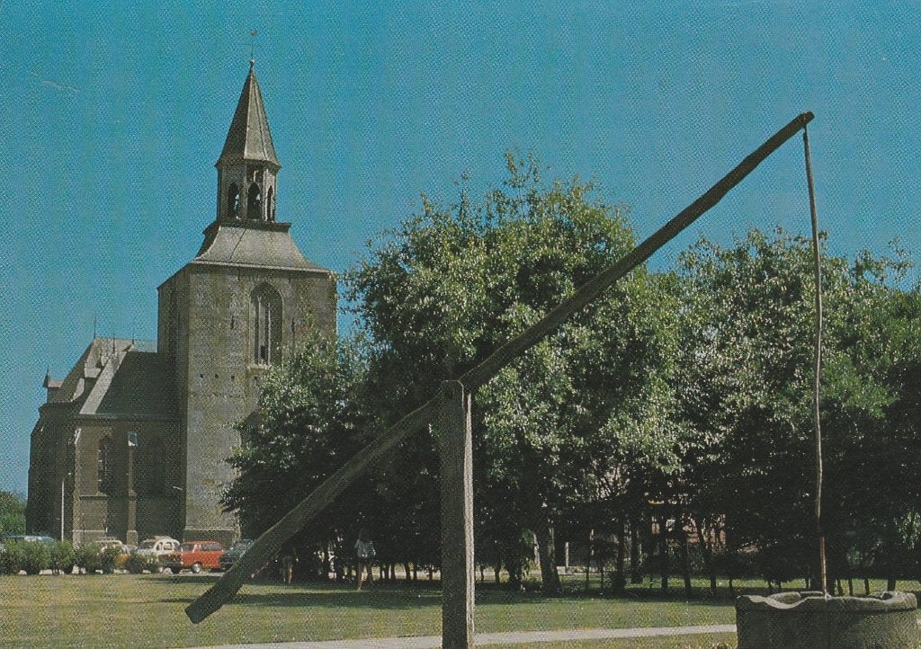 TUBBERGEN R.K. Pancratius Kerk Auto's en Waterput, Verzenden, 1960 tot 1980, Ongelopen, Overijssel