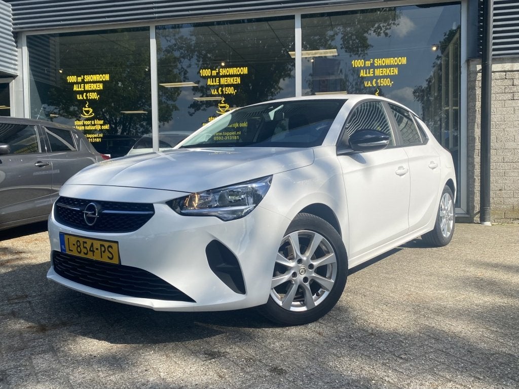 Opel Corsa 1.2 Edition (bj 2021), Auto's, Opel, Voorwielaandrijving, Euro 6, 1199 cc, Wit