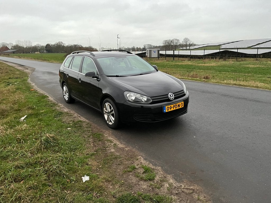 Volkswagen Golf Variant 1.4 TSI (101.250 km)  zwart/orig NLD, Voorwielaandrijving, Stof, Zwart, 4 cilinders