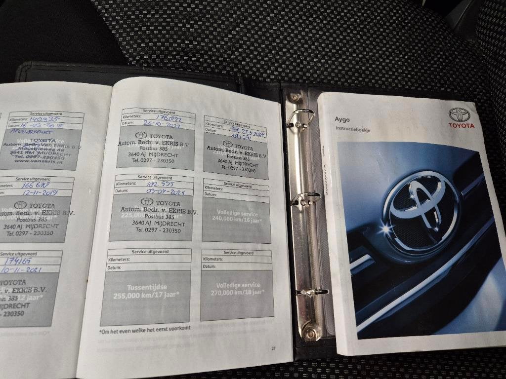 Foto 12 van Toyota Aygo 1.0 NAP 5D Airco Nieuwe APK Elek.ramen Velgen 1e