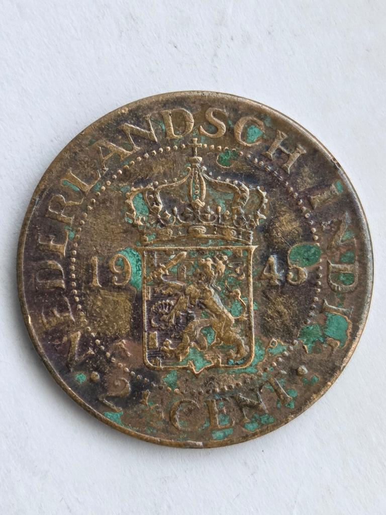 2 1/2 cent, Ophalen of Verzenden, Koningin Wilhelmina, 1 cent