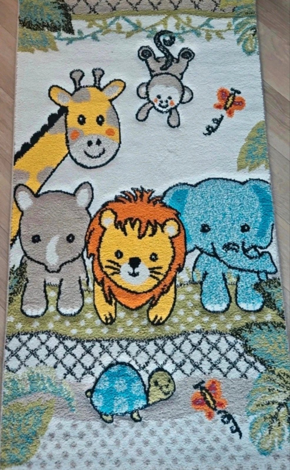Vrolijk Kinderkleed met Dieren - 80x150 cm, Ophalen of Verzenden