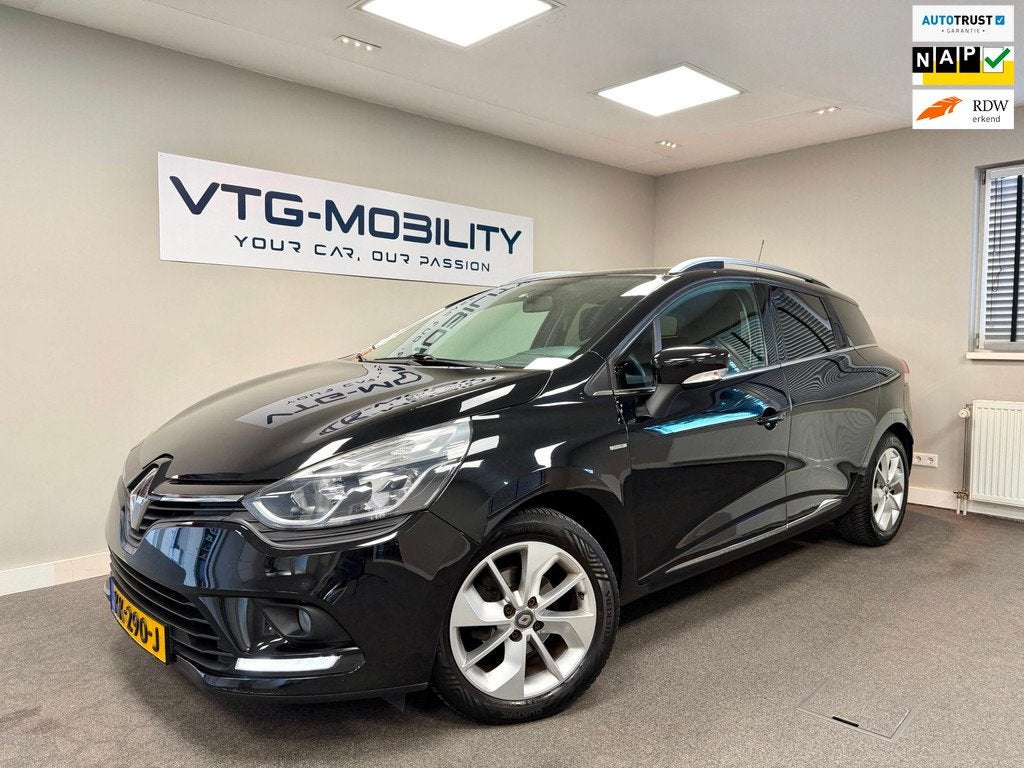 Renault Clio Estate 0.9 TCe Limited Navi|Airco|ElektrischPak, Auto's, Renault, Voorwielaandrijving, 898 cc, Gebruikt, 580 kg