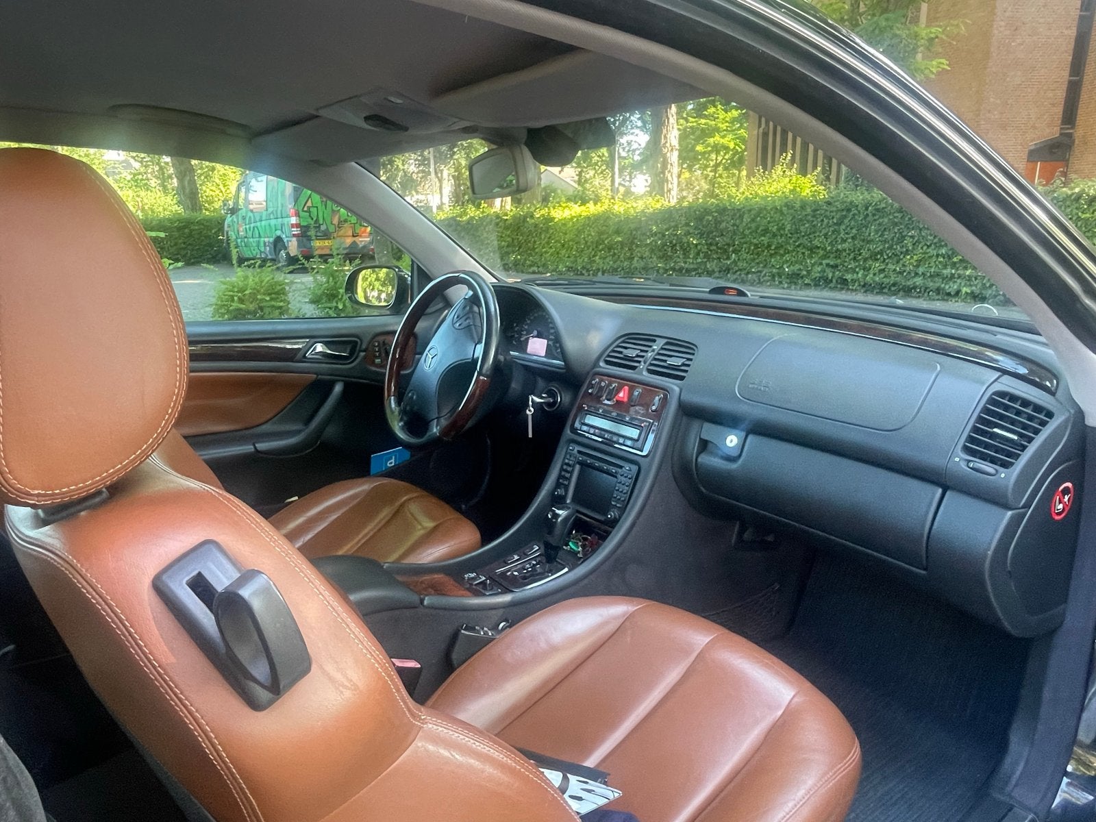 Mercedes-Benz CLK 4.3 Clk430 Coupe Avantgarde AUT 2001 Zwart, foto 9