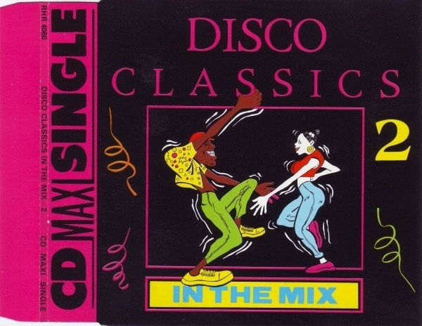 Disco Classics In The Mix 2 CD Maxisingle 1990 💿, Verzenden, Zo goed als nieuw, Dance en House