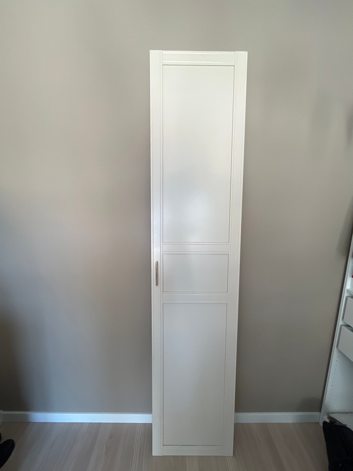 Ikea Flisberget deur beige 1x 236cm hoog, Ophalen, Minder dan 50 cm, Gebruikt, 200 cm of meer