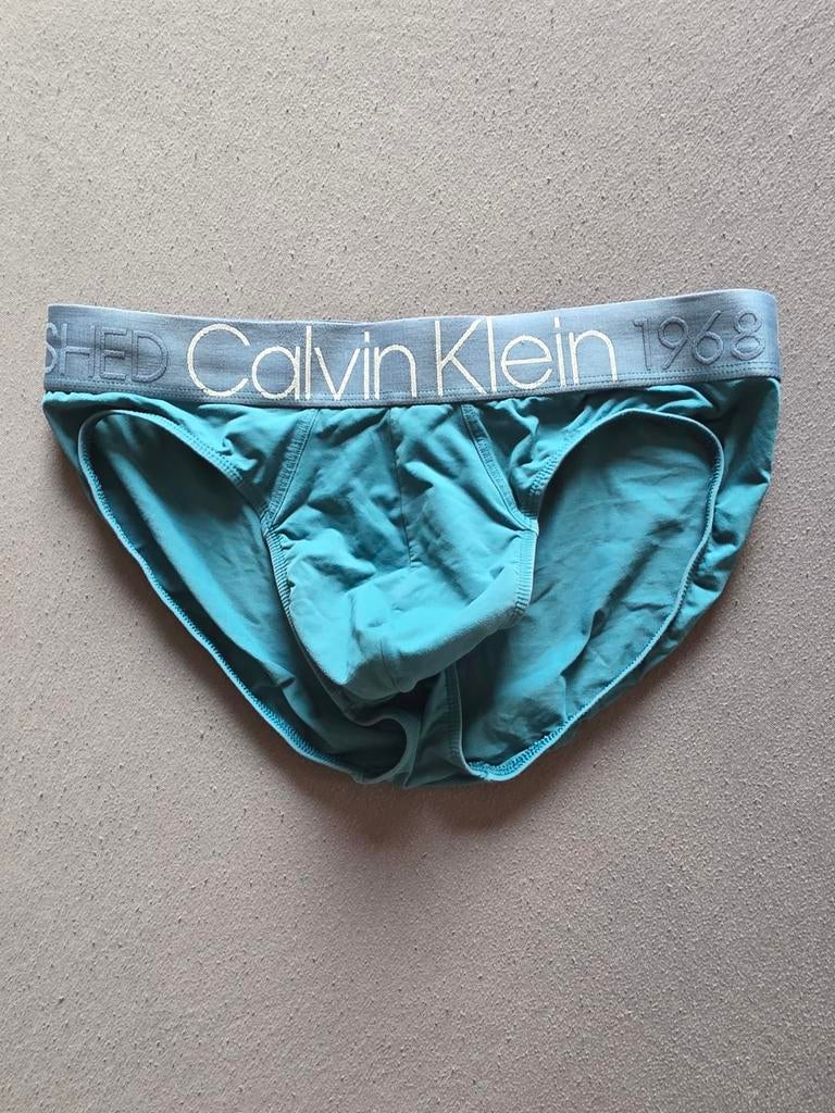 Calvin Klein Slip - Turquoise, Kleding | Heren, Ondergoed, Ophalen of Verzenden, Overige kleuren, Calvin Klein, Slip