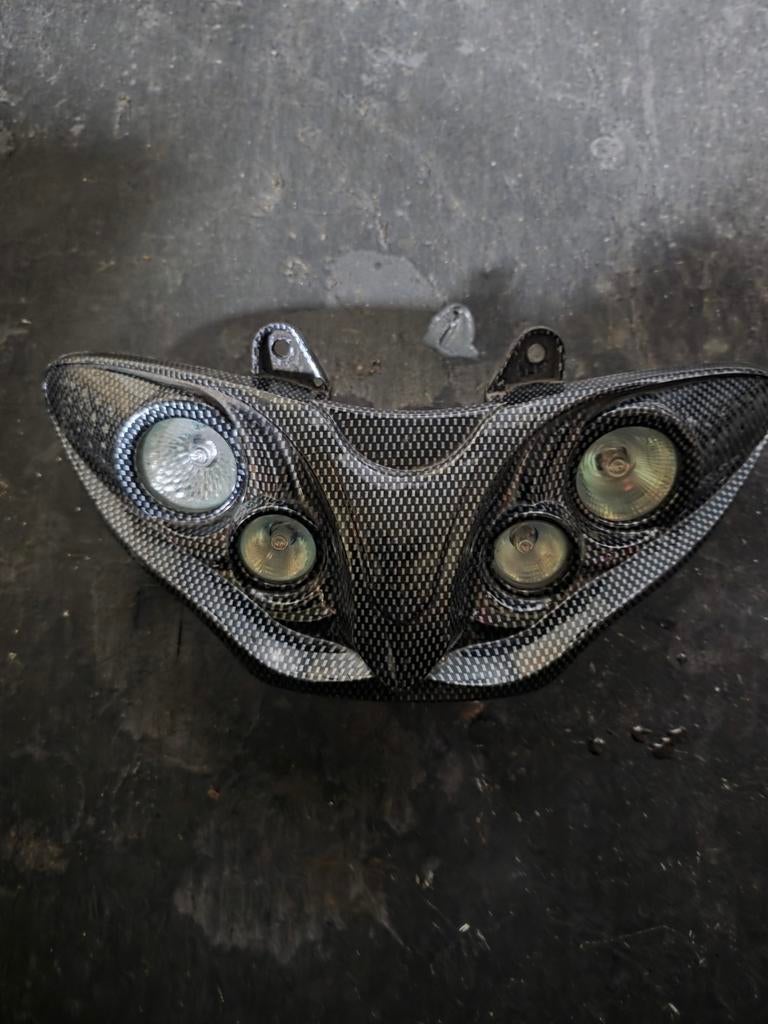 gilera runner voorlamp  carbon, Ophalen