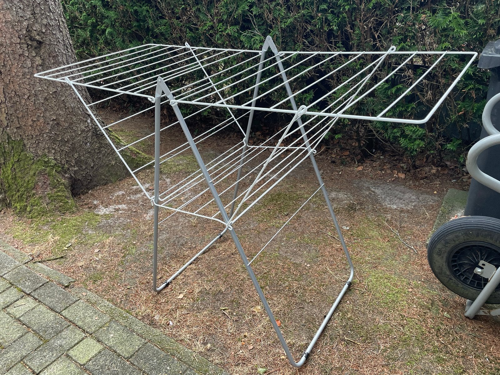 Stevig en inklapbaar wasrek voor binnen en buiten, Ophalen, Zo goed als nieuw, Wasrek