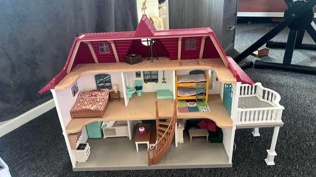 Schleich huis, Ophalen of Verzenden, Zo goed als nieuw
