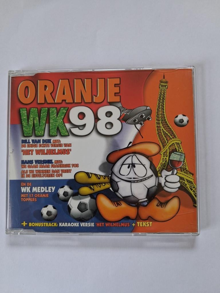 Oranje WK98 CD - Voetbalhits voor het Wereldkampioenschap, Cd's en Dvd's, Ophalen of Verzenden, Gebruikt