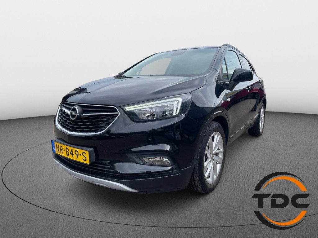 Opel Mokka X 1.4 Turbo Edition NAV CAMERA CLIMA CRUISE, Auto's, Opel, Stof, Gebruikt, Zwart, Origineel Nederlands