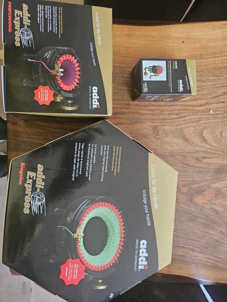 NIEUW Addi Express breimachines, Kingsize,Professional, Egg, Ophalen, Nieuw, Breien