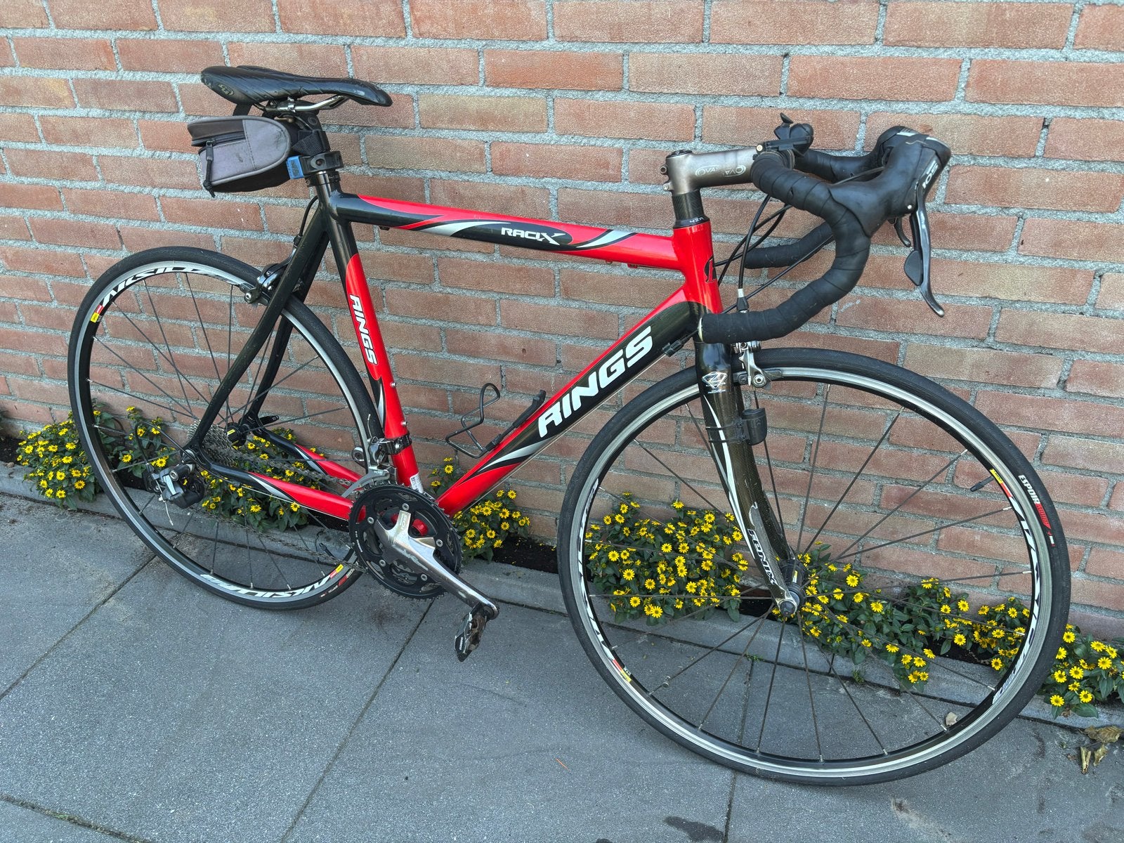 Rings Race X racefiets - Shimano 105 - Frame 57 cm, Overige merken, 28 inch, Gebruikt, Velgrem
