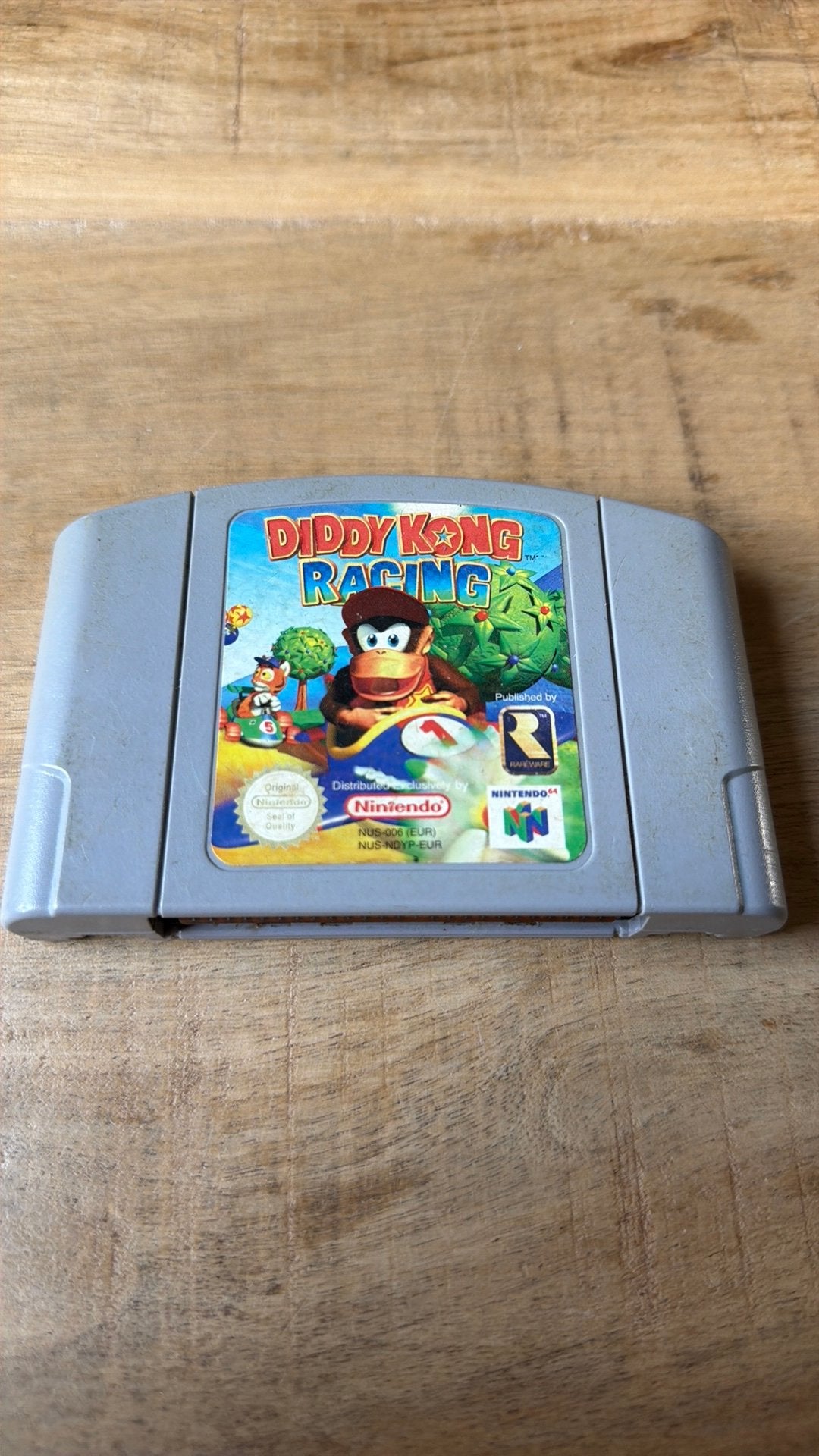 Diddy Kong Racing - Nintendo 64 (N64) Game Cartridge, Spelcomputers en Games, Gebruikt, Racen en Vliegen, 2 spelers, Ophalen of Verzenden