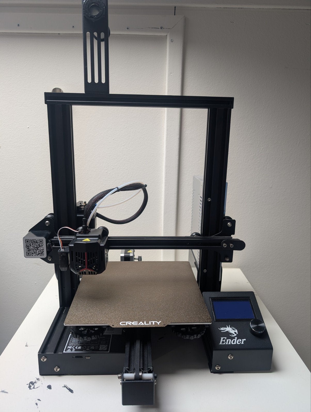 Creality Ender 3 neo met een textured 3D PEI-bouwplaat, Ophalen, Zo goed als nieuw, Filament, Creality