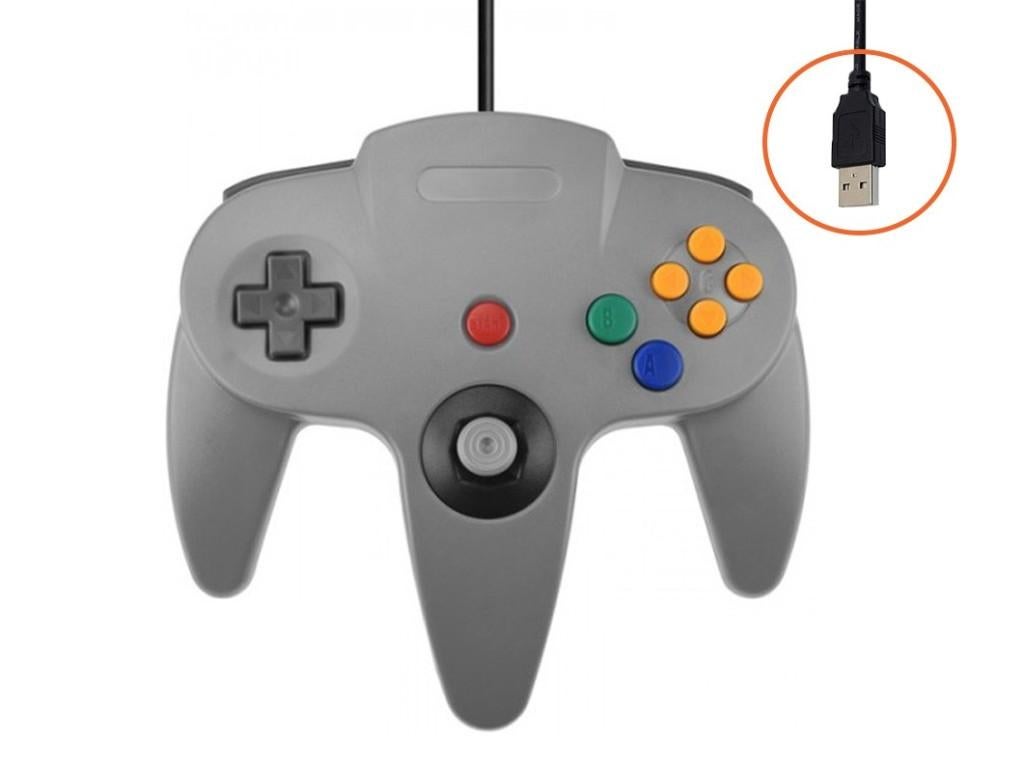 Nieuwe USB Nintendo 64 Controller, Ophalen of Verzenden, Nieuw, Met 1 controller