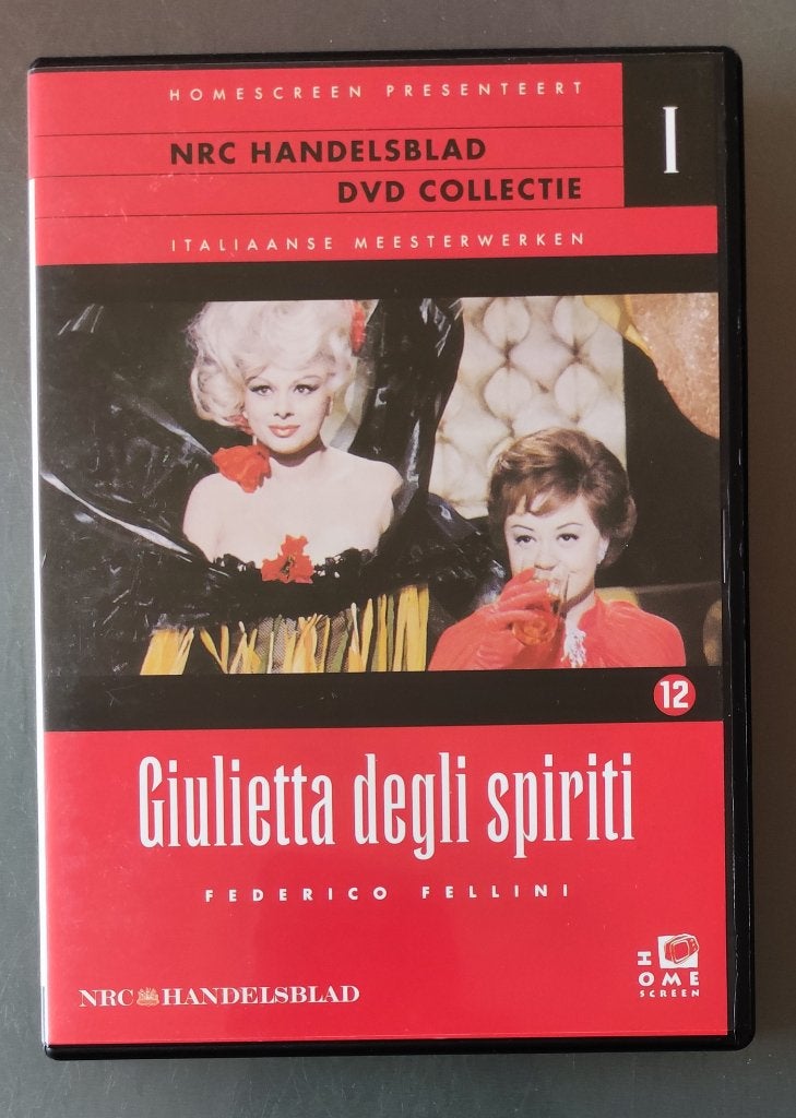 Giulietta degli Spiriti - dvd, Alle leeftijden, Ophalen of Verzenden, Zo goed als nieuw, Drama