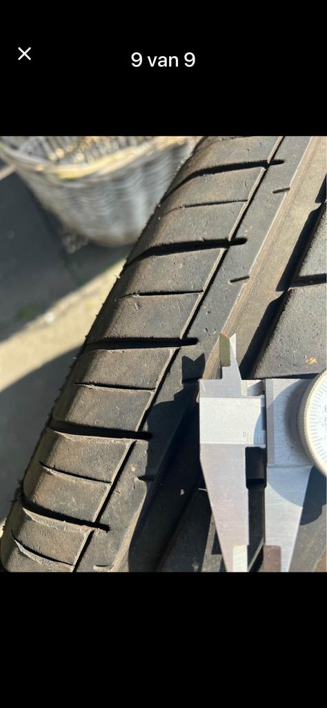 2x Bridgestone 5 mm 2x Vigorous ho 801 5 mm  Zie foto’s, Ophalen of Verzenden