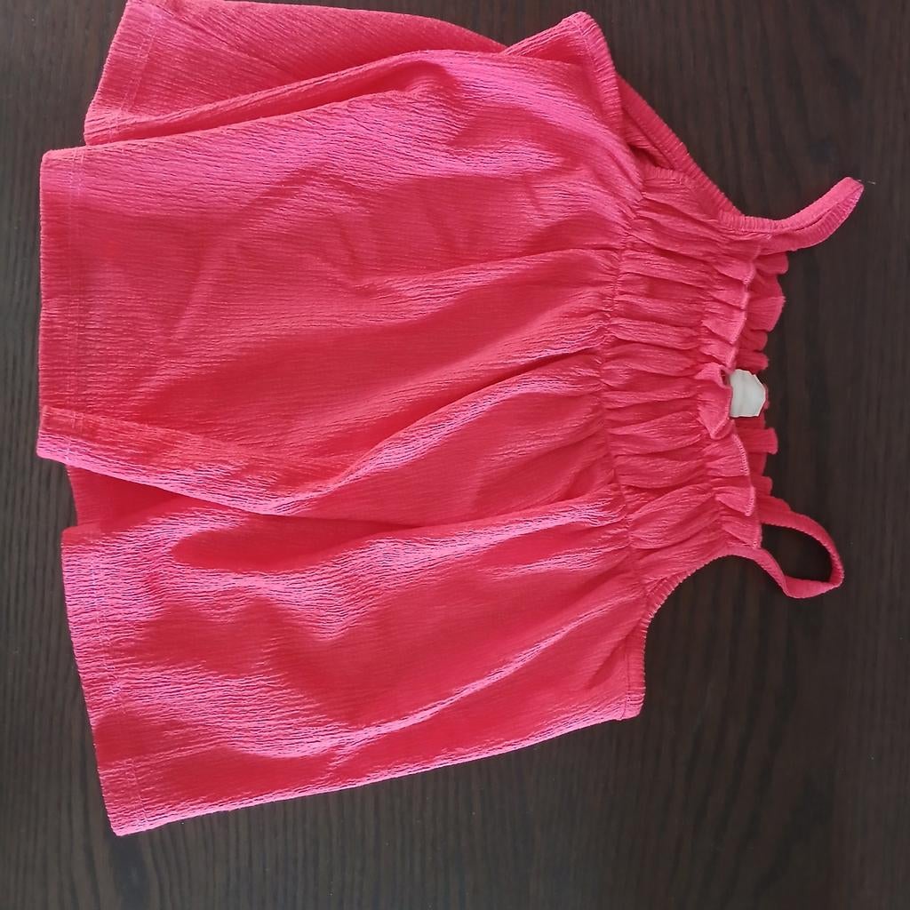 Leuke roze top maat 134/140, Ophalen of Verzenden, Zo goed als nieuw, Meisje, Shirt of Longsleeve
