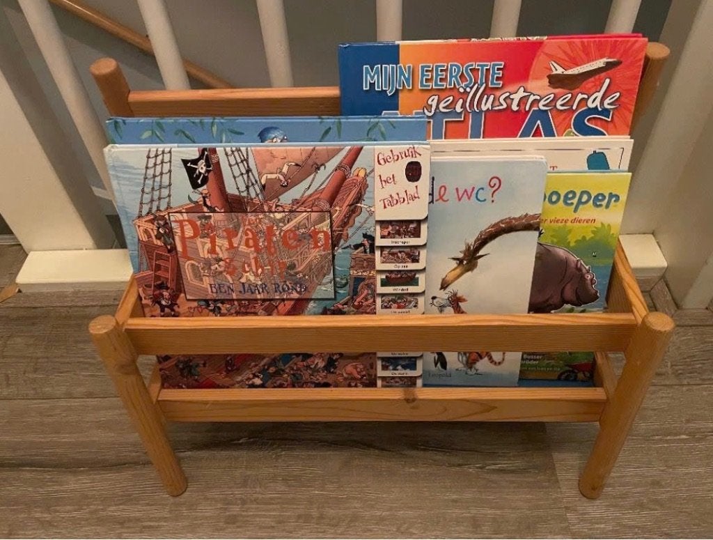 Boekenrekje met boeken, Kinderen en Baby's, Kinderkamer | Inrichting en Decoratie, Ophalen, Gebruikt, Overige typen