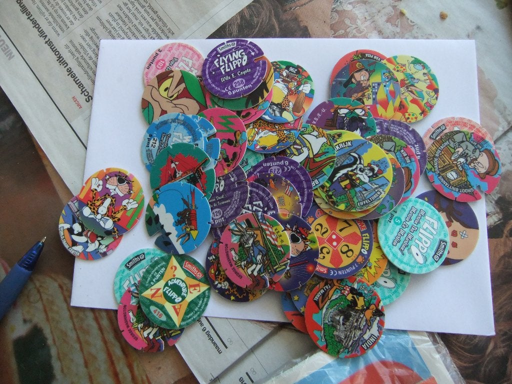 100 echte flippo`s van de smiths, Verzamelen, Verzenden, Losse flippo's